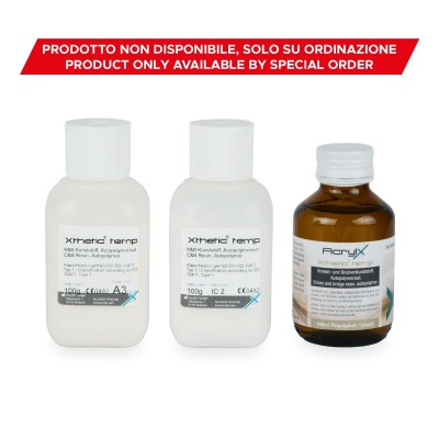Xthetic® temp Introductory Kit - RESIN FOR LONG-LASTING TEMPORARIES