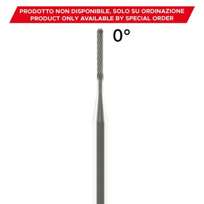 Fresa in carburo di tungsteno per la tecnica di fresaggio manuale - TAGLIO DRITTO DENTATURA FINE