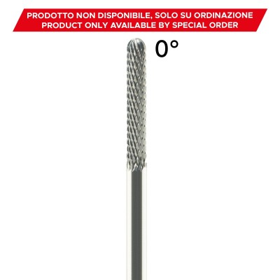 Tungsten carbide cutter for manual milling technology - STANDARD TOOTH CROSS-CUTTING