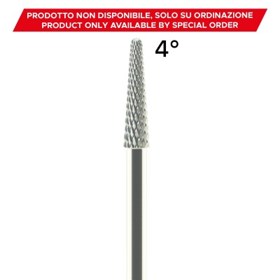 Fresa in carburo di tungsteno per la tecnica di fresaggio manuale - TAGLIO INCROCIATO DENTATURA STANDARD