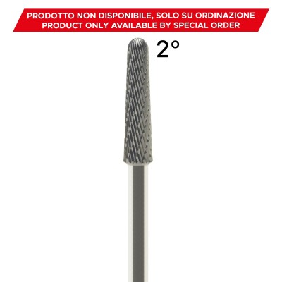 Tungsten carbide cutter for manual milling technology - STANDARD TOOTH CROSS-CUTTING