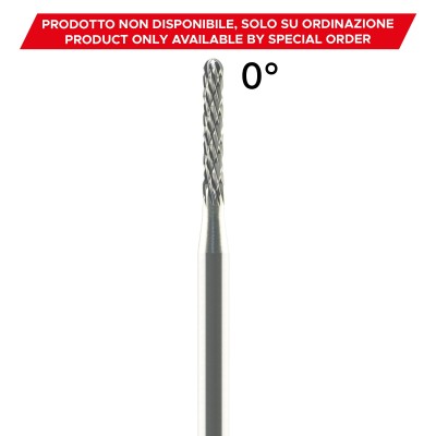 Tungsten carbide milling cutter for manual milling technology - COARSE TOOTH CROSS-CUTTING