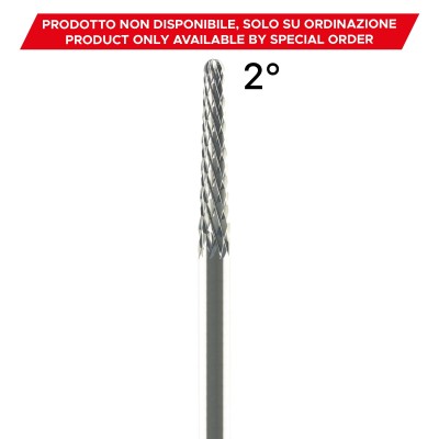 Fresa in carburo di tungsteno per la tecnica di fresaggio manuale - TAGLIO INCROCIATO DENTATURA GROSSA