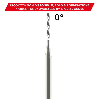 Tungsten carbide cutter for manual milling technique - TAGLIACERA