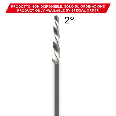 Tungsten carbide cutter for manual milling technique - TAGLIACERA