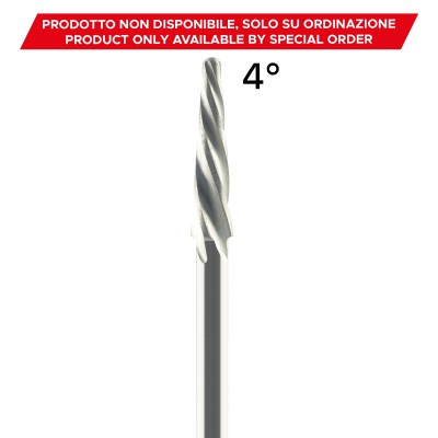 Tungsten carbide cutter for manual milling technique - TAGLIACERA