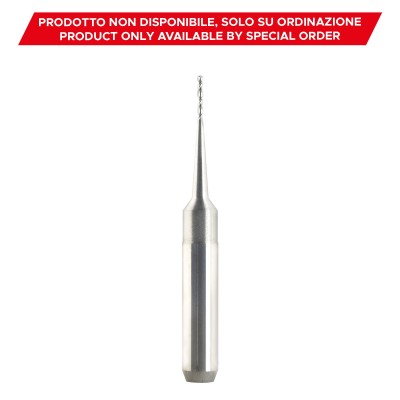 Zirkonzahn (M1) 1,0 (L2: lunga) Fresa CAD-CAM per fresatore