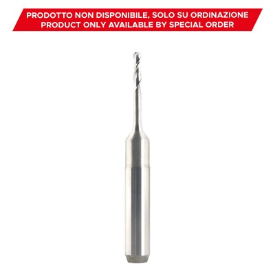 Zirkonzahn (M1) 2,0 (L2: corta) Fresa CAD-CAM per fresatore