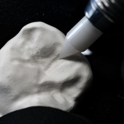 STT Double - 2-IN-1 TOOL FOR CERAMIC AND PRESINTERED ZIRCONIUM SURFACE TEXTURE