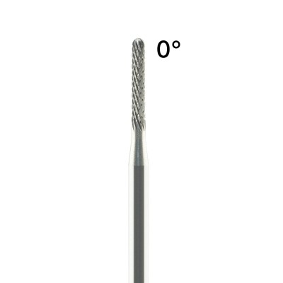Tungsten carbide cutter for manual milling technology - STANDARD TOOTH CROSS-CUTTING