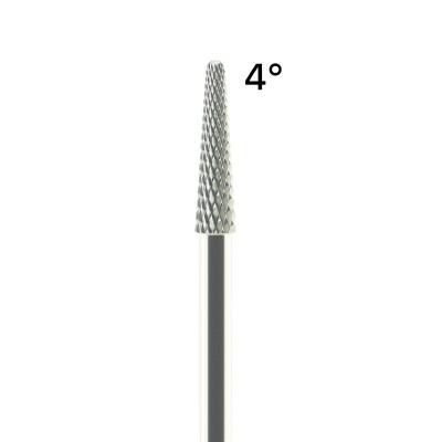 Fresa in carburo di tungsteno per la tecnica di fresaggio manuale - TAGLIO INCROCIATO DENTATURA STANDARD