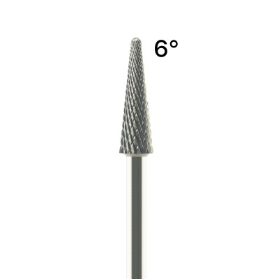 Fresa in carburo di tungsteno per la tecnica di fresaggio manuale - TAGLIO INCROCIATO DENTATURA STANDARD