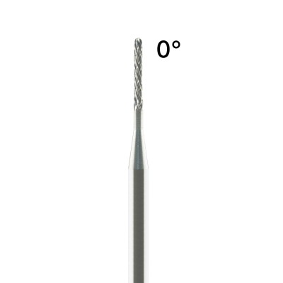 Tungsten carbide milling cutter for manual milling technology - COARSE TOOTH CROSS-CUTTING