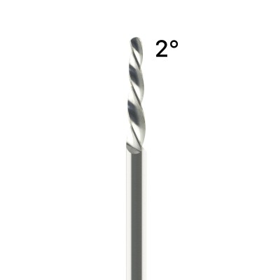 Tungsten carbide cutter for manual milling technique - TAGLIACERA