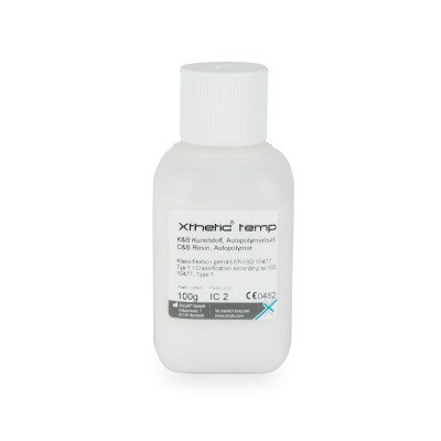 Xthetic® temp Smalti - RESIN FOR LONG-LASTING TEMPORARIES