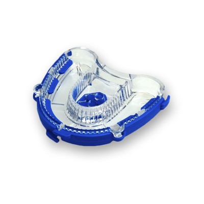 Bafix System - Transparent base with plaster attachment of the articulator with magnet