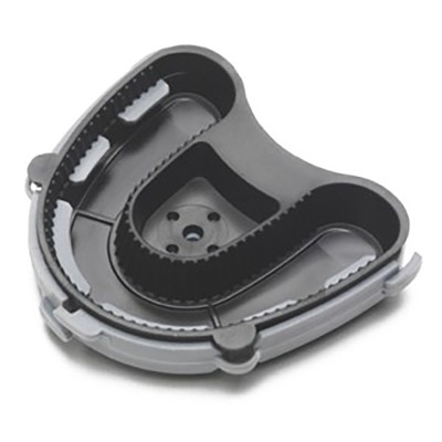 Bafix System - Black base with plaster attachment of the articulator with magnet